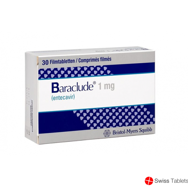 Baraclude Filmtabletten 1mg 30 Stück buy online