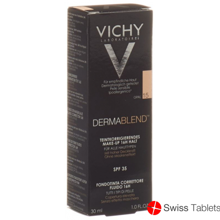 Vichy Dermablend Teintkorrigierendes Make-Up 15 Opal 30ml buy online