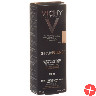 Vichy Dermablend Teintkorrigierendes Make-Up 25 Nude 30ml Vichy Dermablend Teintkorrigierendes Make-Up 25 Nude 30ml