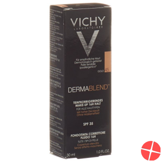 Vichy Dermablend complexion correcting make-up 45 gold 30ml