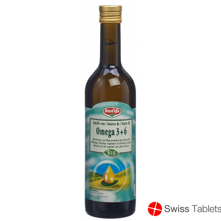 Morga Omega 3+6 Kaltgepresst Bio Speiseöl 5dl buy online
