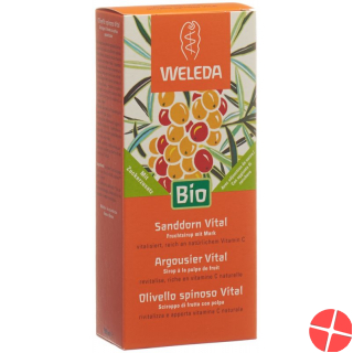 Weleda Sanddorn Vital Sirup Flasche 250ml
