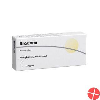 Itraderm Kapseln 100mg 14 Stück