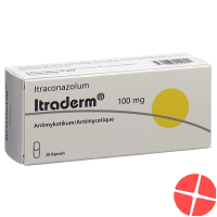Itraderm Kapseln 100mg 28 Stück