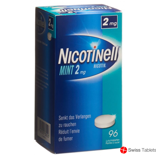 Nicotinell Lutschtabletten 2mg Mint 96 Stück buy online