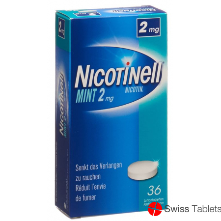 Nicotinell 2mg 36 Lutschtabletten buy online