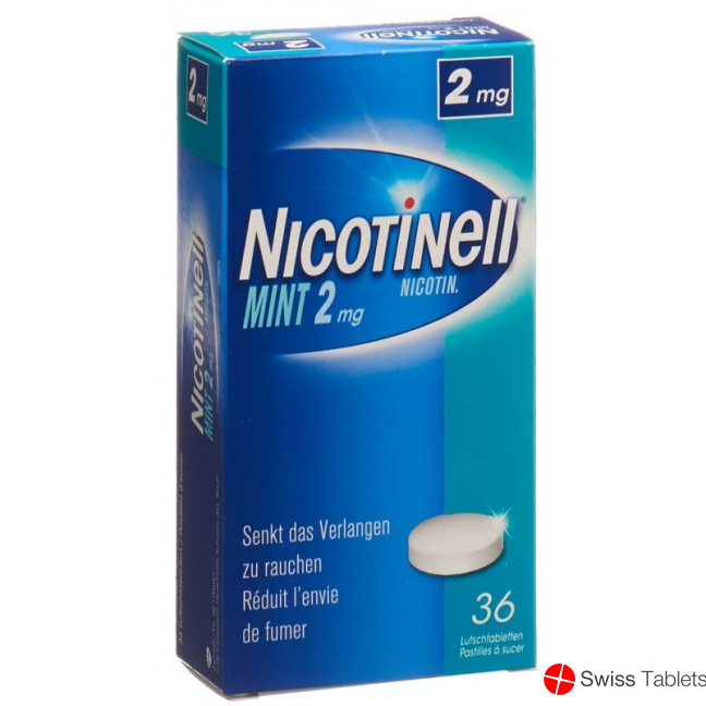 Nicotinell 2mg 36 Lutschtabletten buy online