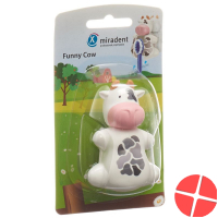 Miradent Funny Snapper Toothbrush Holder Cow