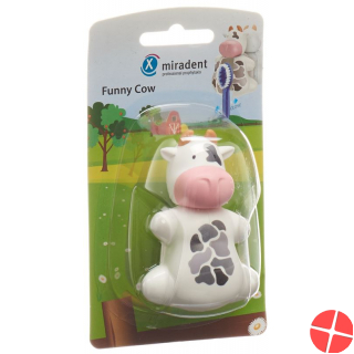 Miradent Funny Snapper Toothbrush Holder Cow