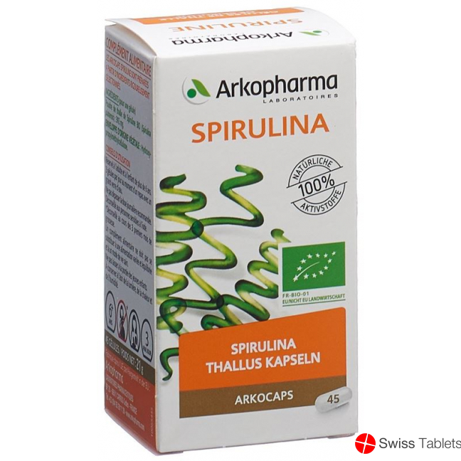 Arkocaps Spirulina Kapseln 45 Stück buy online