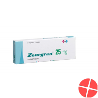 Zonegran Kapseln 25mg 14 Stück