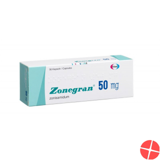 Zonegran Kapseln 50mg 56 Stück