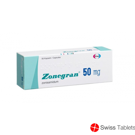 Zonegran Kapseln 50mg 56 Stück buy online