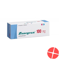Zonegran Kapseln 100mg 56 Stück