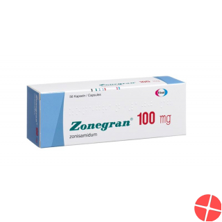 Zonegran Kapseln 100mg 56 Stück
