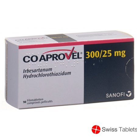 Coaprovel Filmtabletten 300/25 98 Stück buy online