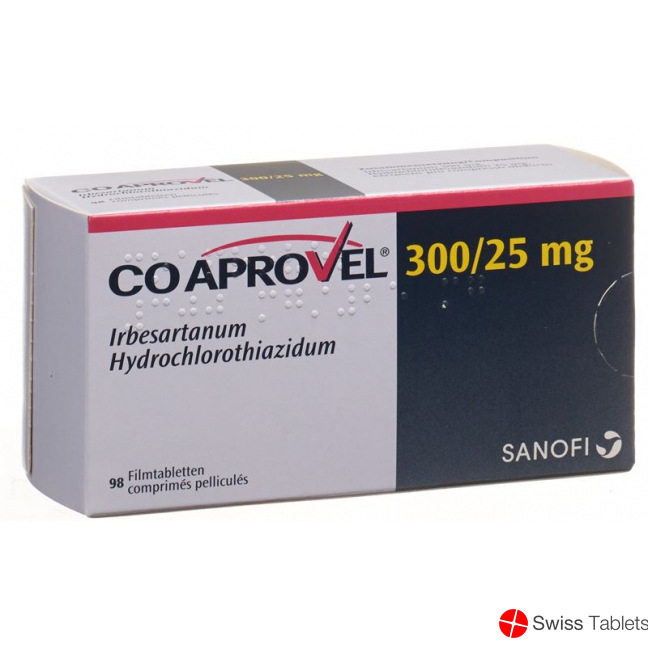 Coaprovel Filmtabletten 300/25 98 Stück buy online