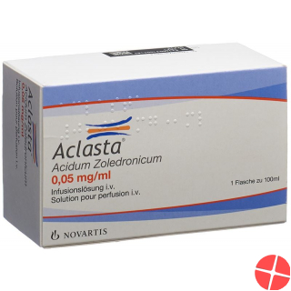 Aclasta Infusionslösung 5mg/100ml Ampullen 100ml