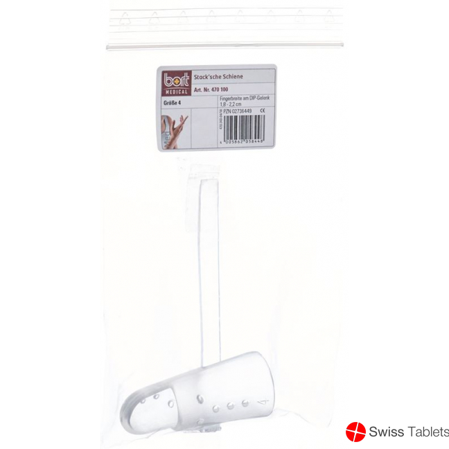 Stax Fingerschiene Grösse 4 Transparent buy online