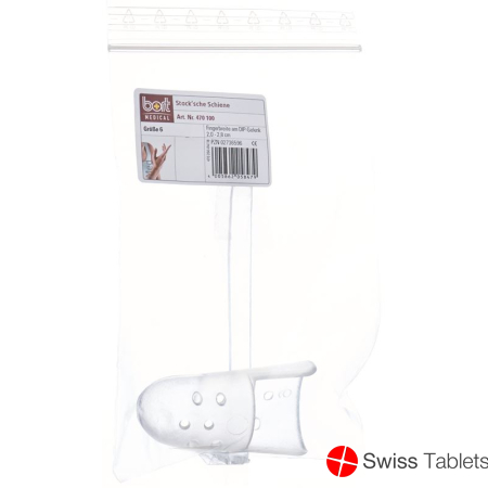 Stax Fingerschiene Grösse 6 Transparent buy online