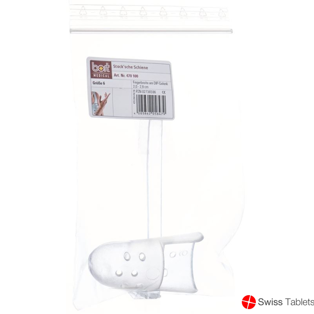 Stax Fingerschiene Grösse 6 Transparent buy online