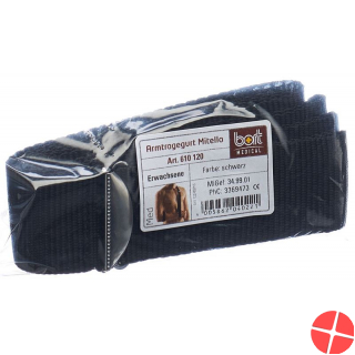 Mitella Armtragegurt Erwachsene Schwarz Uni