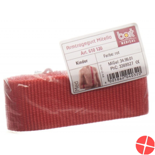 Mitella Armtragegurt Kinder Rot Uni