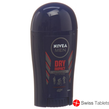 Nivea Male Deo Dry Impact Stick (neu) 40ml buy online