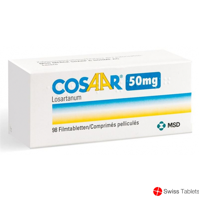 Cosaar 50 Filmtabletten 50mg 98 Stück buy online