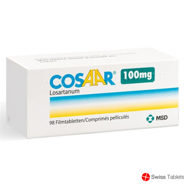 Cosaar 100 Filmtabletten 100mg 98 Stück buy online