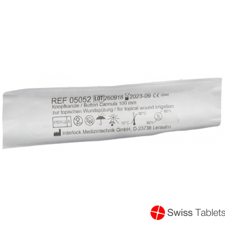 Interlock Knopfkanüle Kunststoff 1.0x100mm 1 Stück buy online
