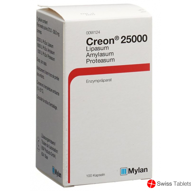 Creon 25000 100 Kapseln buy online