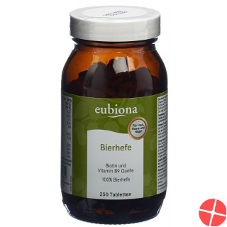 Eubiona Bierhefe Tabletten 100g
