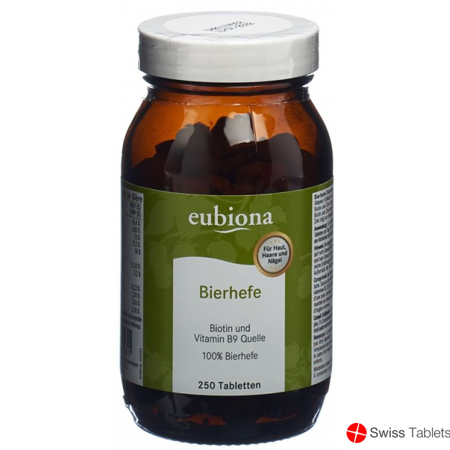 Eubiona Bierhefe Tabletten 100g buy online