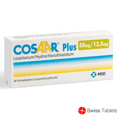 Cosaar Plus Filmtabletten 50/12.5 28 Stück buy online