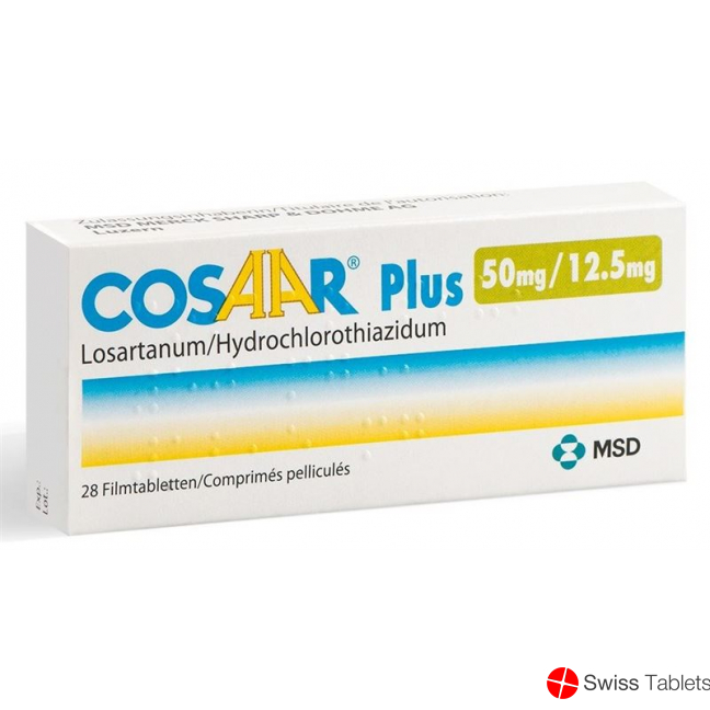 Cosaar Plus Filmtabletten 50/12.5 28 Stück buy online