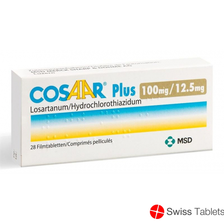 Cosaar Plus Filmtabletten 100/12.5 28 Stück buy online