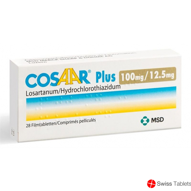 Cosaar Plus Filmtabletten 100/12.5 28 Stück buy online
