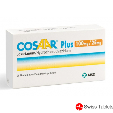 Cosaar Plus Filmtabletten 100/25 28 Stück buy online