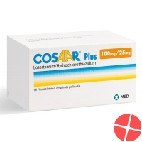 Cosaar Plus Filmtabletten 100/25 98 Stück