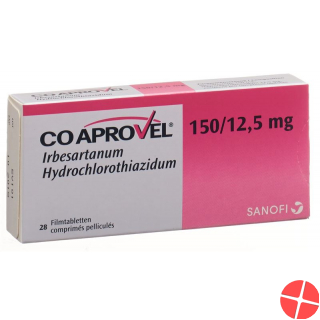 Coaprovel Filmtabletten 150/12.5 28 Stück