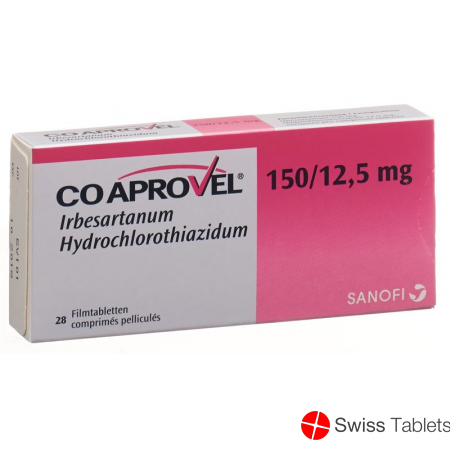 Coaprovel Filmtabletten 150/12.5 28 Stück buy online