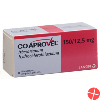 Coaprovel 150/12.5 Filmtabletten 98 Stück