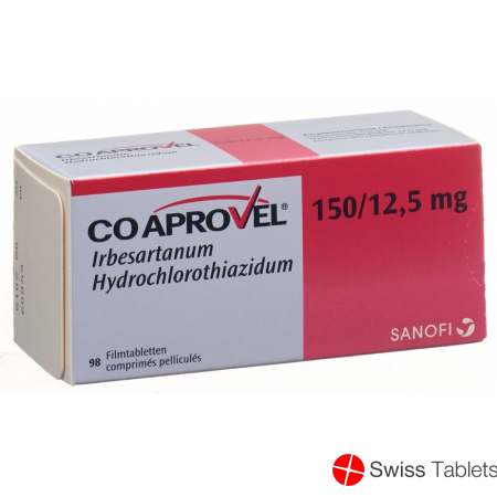 Coaprovel 150/12.5 Filmtabletten 98 Stück buy online