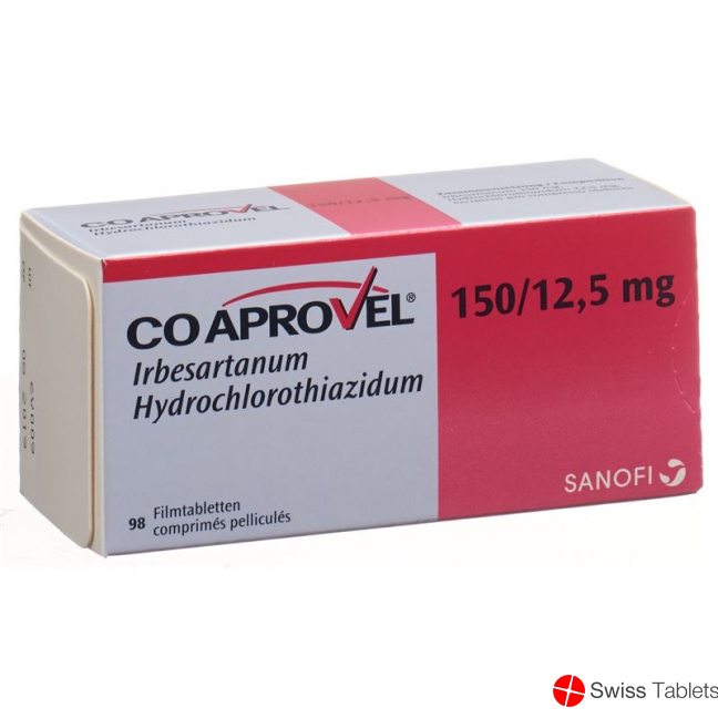 Coaprovel 150/12.5 Filmtabletten 98 Stück buy online