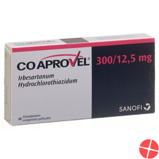 Coaprovel Filmtabletten 300/12.5 28 Stück