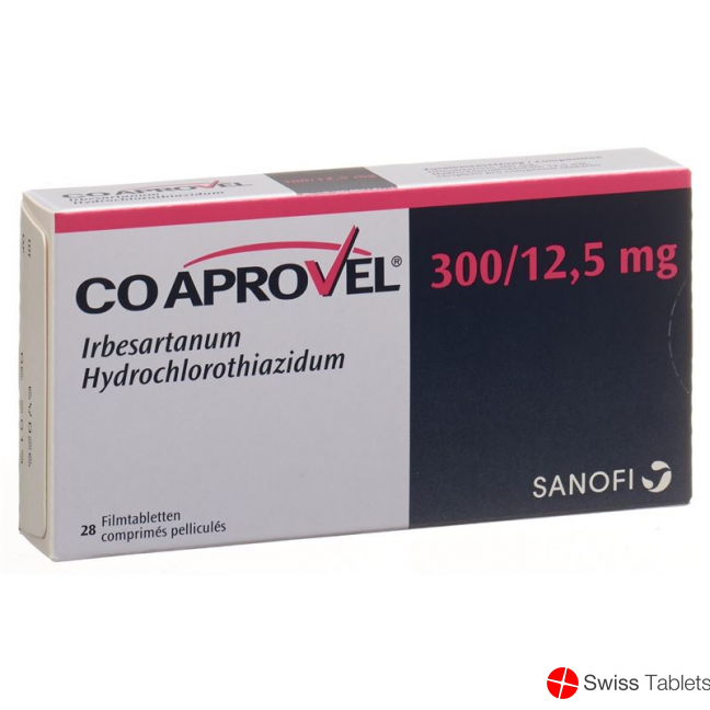 Coaprovel Filmtabletten 300/12.5 28 Stück buy online