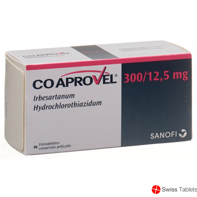 Coaprovel 300/12.5 Filmtabletten 98 Stück buy online