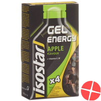 Isostar Energy Gel Apple 4 sachets 35g
