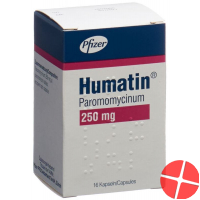 Humatin 250 mg 16 pieces capsules
